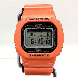 Casio G-SHOCK Watch DW-5600BE BEAMS Collaboration Double Name Orange Digital Quartz Square Face Men's ITJ6800I9QCO