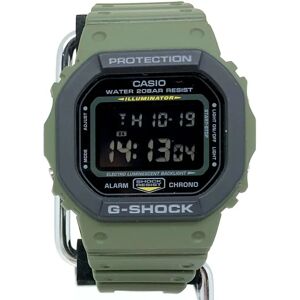 Casio G-SHOCK Watch DW-5610SU-3 Square Face Digital Quartz Khaki Black Men's ITYMFCNYD5A6