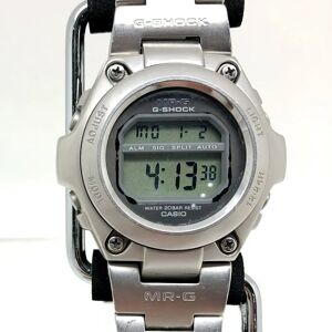 Casio G-SHOCK Watch MRG-100 MR-G Digital Quartz Stainless Steel SS Silver Full Metal Men's ITSK9U6J0P30