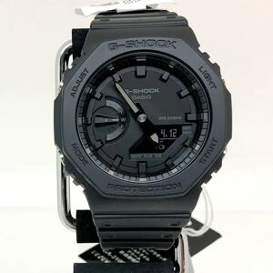 Casio G-SHOCK Watch GA-2100-1A1JF Octagonal Form All Black Ana-Digi Digi Ana Quartz Men's IT51IAAQVEV8