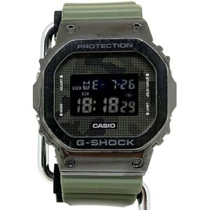 Casio G-SHOCK Watch GM-5600B-3 Metal Cover Rubber Square Face Digital Quartz Khaki Green Black Men's ITWHOGO3GV8W