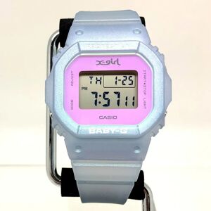 Casio Baby-G Watch BGD-565XG-2JR X-girl Collaboration Vaporwave Replacement Bezel Belt Square Face Digital Quartz Ladies ITYP52UK00YY