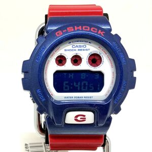 Casio G-SHOCK Watch DW-6900AC-2 Third Eye Digital Quartz Blue Red Men's White Backlight ITT8SGZUYPTI