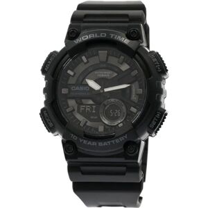 Casio AEQ-110 Watch Stainless Steel/Rubber Men's