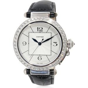 Cartier Pasha de WJ120251 Men's Watch in 18kt White Gold