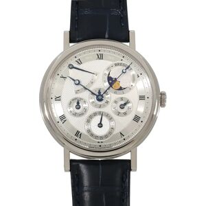 BREGUET Classic Perpetual Calendar Moon Phase 5327 5327BB/1E/9V6 Silver Men's Watch