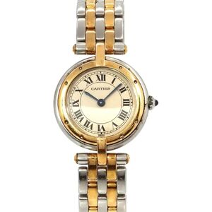 Cartier Panthere SM 2-row combination ladies watch K18YG yellow gold quartz