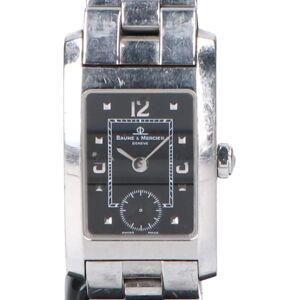 Baume & Mercier & Mercier BAUME & MERCIER SS MV045139 Hampton Small Second Quartz Watch Silver Women's