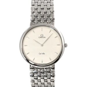 OMEGA De Ville Men's Watch Silver Dial Quartz