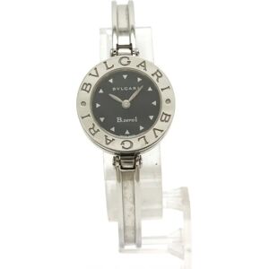 Bulgari B-zero1 BZ22S Black Dial Bangle Medium Size Women's Quartz Watch