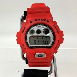 CASIOG-SHOCK  Watch DW-6900WF-4T 1998 France World Cup Commemorative Model FIFA International Football Association Official Three-Eyed Clear Red Digital Quartz Mikunigaoka Store ITFBU201AWMW