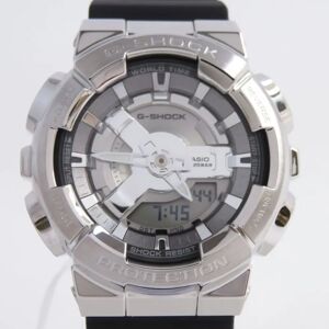 Casio G-SHOCK GM-S110-1AER Metal Covered Mid Size Model Quartz Watch