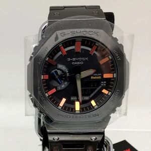 CASIOG-SHOCK  Watch Analog Black Tough Solar Stainless Steel Full Metal Rainbow Color Men's Mikunigaoka Store ITAZAHYZG0J6