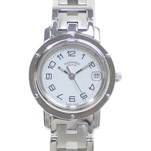 Hermes Clipper Watch for Women, Quartz, SS, CL4.210, Battery Operated, 041895