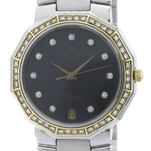 Baume & Mercier & Mercier BAUME & MERCIERPolished  Riviera Diamond 18K Gold Steel Watch 5131.3 BF569953
