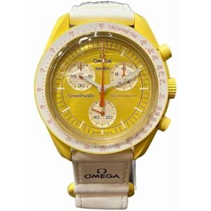 OMEGA x Swatch SO33J100 Quartz MoonSwatch Mission to the Sun Watch Men's Wristwatch