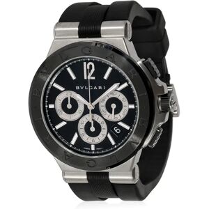 Bulgari Diagono DG42SCCH Men's Watch in Stainless Steel/Ceramic