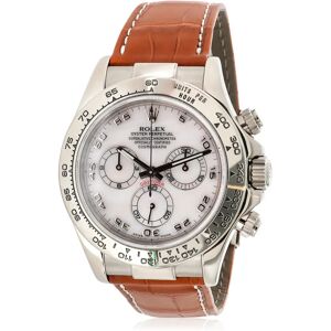 ROLEX Daytona 116519 Men's Watch in White Gold