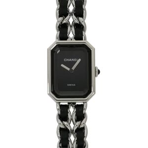 Chanel Premiere Iconic Chain H7022 Black Women's Watch