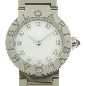 BVLGARIBulgari  Battery Watch 12P Diamond Mother of Pearl Shell Dial BB23S 103095