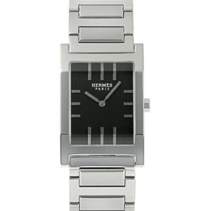 Hermes Tandem TA1.710 Black Dial Watch Ladies