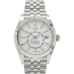 ROLEX Sca-Dweller Watch 326934 Silver Dial Random Serial Purchased August 2023