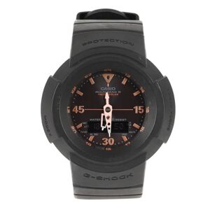 CASIOG-SHOCK  AWG-M520G-1A9JF First Analog Reproduction Ana-Digi Watch Black Pink Gold 2021