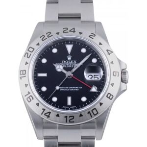 ROLEX Explorer II 16570 black dial watch men