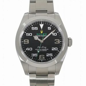 ROLEX Air King 116900 Random Black Men's Watch R7805