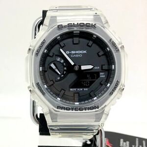 Casio G-SHOCK Watch GA-2100SKE-7AJF Ana-Digi Digi Ana Quartz Octagon White Skeleton Black Men's ITASY1H0OS5I