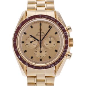 OMEGA Speedmaster Apollo 11 BA145.022-69 Men's YG Watch Manual Winding Gold Dial