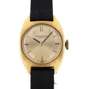 IWC Classic Gold Dial Watch Ladies