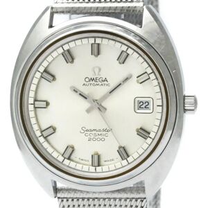 OMEGA Seamaster Cosmic 2000 Cal 1012 Steel Automatic Mens Watch 166.130 BF565055