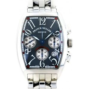 FRANCK MULLERFrank Muller  tonneau curvex chronograph 7880CCATOAC-267 gray dial watch men's