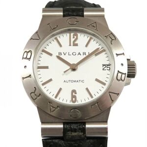 Bulgari Diagono LCV29WSLD White Dial Watch Women's