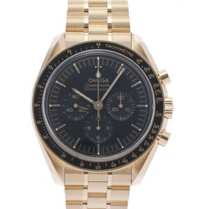 OMEGA Speedmaster Moonwatch 310.60.42.50.10.001 Men's YG Watch Manual Winding Green Dial