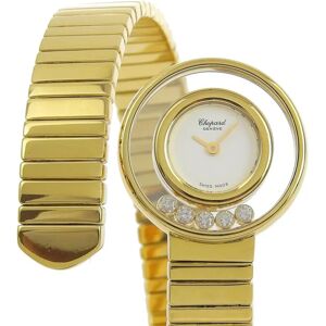 Chopard Happy Diamond Watch Moving 5 Pieces White Dial Snake Belt 20 5518