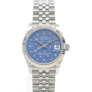 ROLEX Datejust 31 Watch 278274 Ladies Floral Azure Blue Dial Random 22 Years