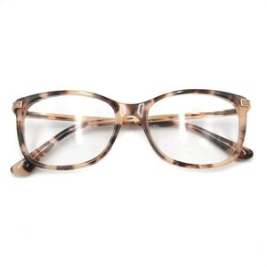 JIMMY CHOO Date Glasses Glasses Frame Brown Plastic 269 0T4[54]