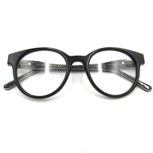 JIMMY CHOO Date Glasses Glasses Frame Black Plastic 316 1EI[49]