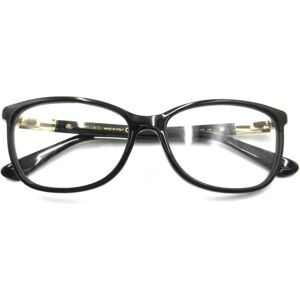 JIMMY CHOO Date Glasses Glasses Frame Black Plastic 280 P4G[49]