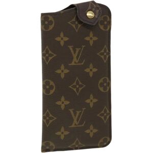 LOUIS VUITTON Monogram Etui Lunette MM Glasses Case M66544 LV Auth am4472