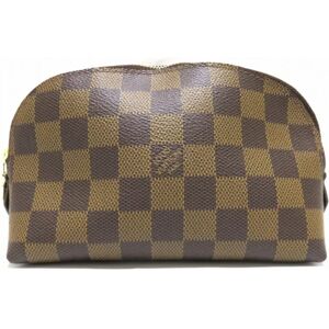 LOUIS VUITTON Damier Pochette Cosmetic N47516 Brand Accessories Pouch Women's Bag