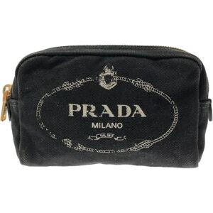 Prada Pouch Canvas Black Cosmetic Case Multi Ladies Men's IT7ANIPWUSTU RM5193D