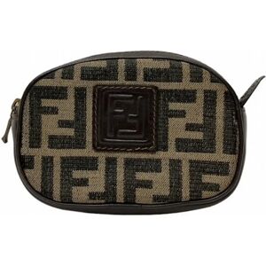 Fendi Zucca Cosmetic Pouch Brand Accessories Ladies Bag