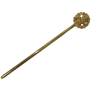 Chanel Cocomark Hairpin Chain Ball 98A Brand Accessories Hair Ladies