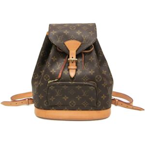 LOUIS VUITTON Monogram Montsouris MM M51136 Women's Backpack Monogram