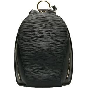 LOUIS VUITTON Epi Mabillon Rucksack Backpack M52232 Noir Black Leather Ladies