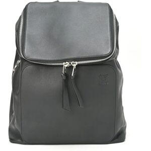 Loewe Goya Backpack Rucksack Leather Black S-155372