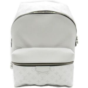 LOUIS VUITTON Discovery Backpack PM White Taigalama leather M30953